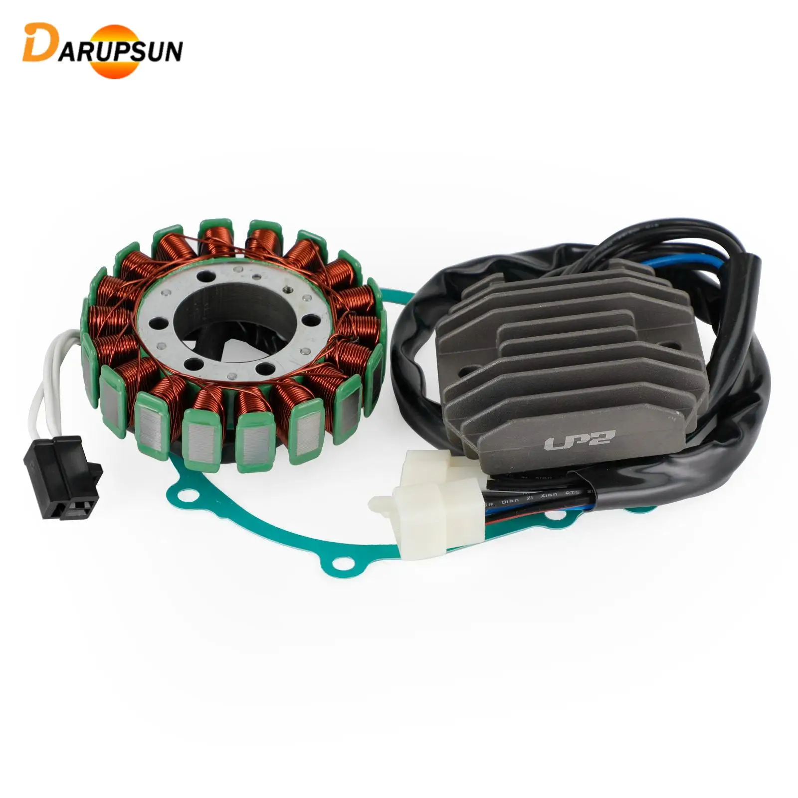 

Магнитный статор DARUPSUN + выпрямитель напряжения + прокладка для Kawasaki ZX 600 636 ZX6R ZX6RR 05-06