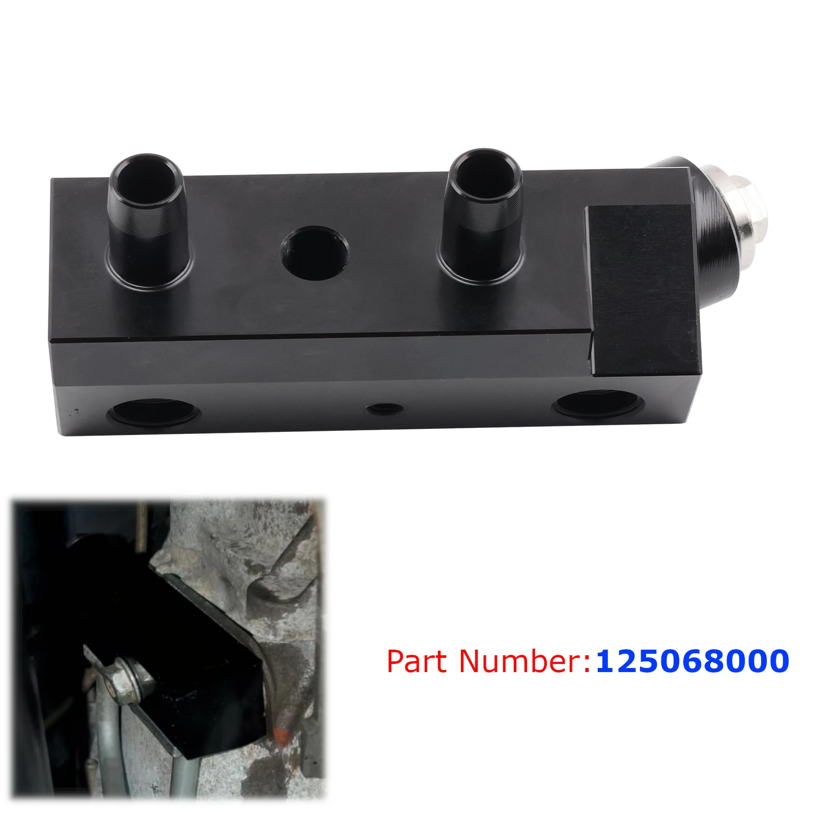 

Fluid Thermal Bypass Valve 125068000 For 2014-2018 GM Tahoe Silverado Sierra 1500 6L80 5.3L 6.2L 4.3L Automatic Transmission