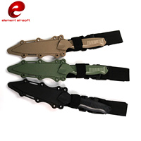 Birthday Gift CS Cosplay Prop Tactical Enthusiasts Combat Knife Modeling Rubber Training Sheath Knife Model Toy Sword