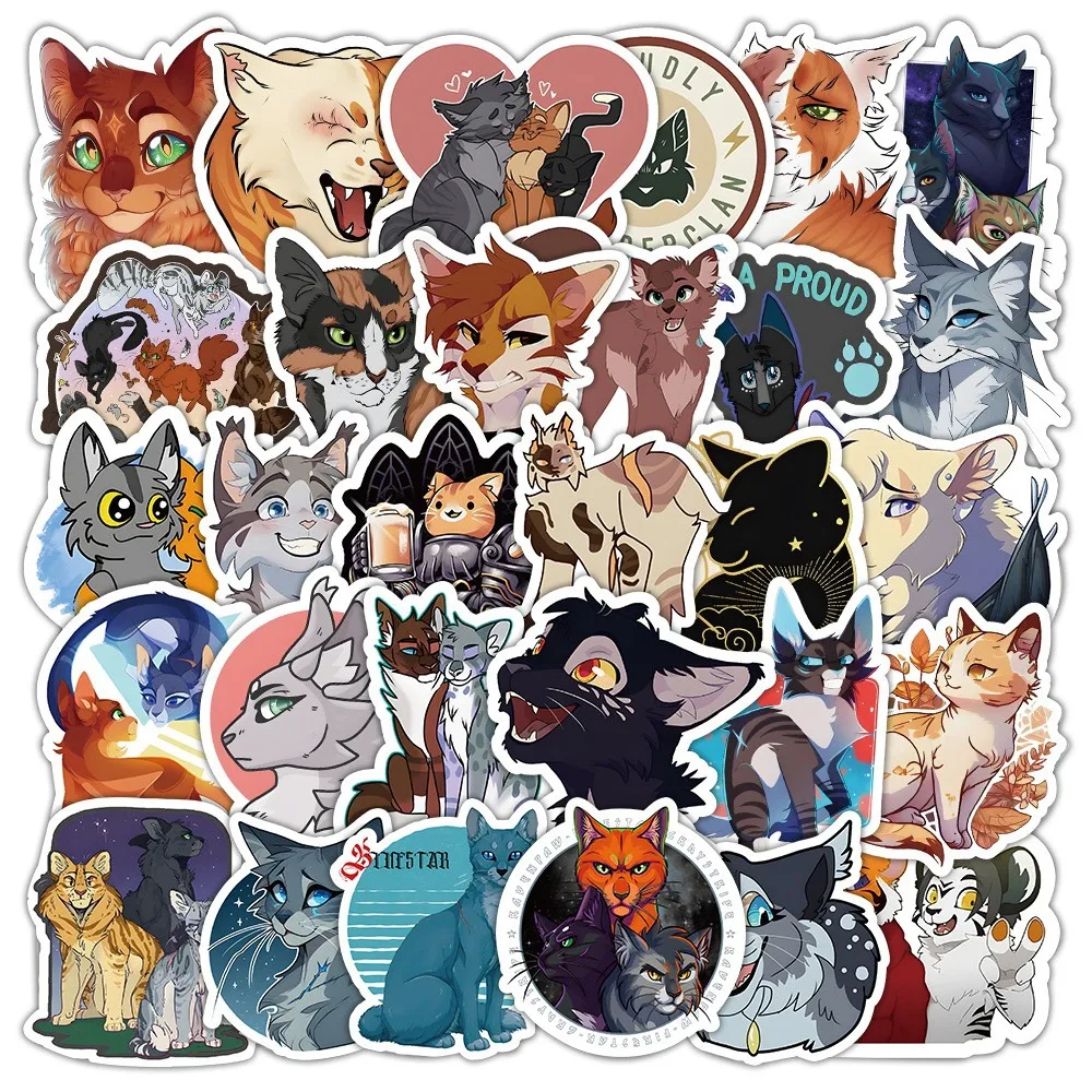 50Pcs Cat Samurai S…