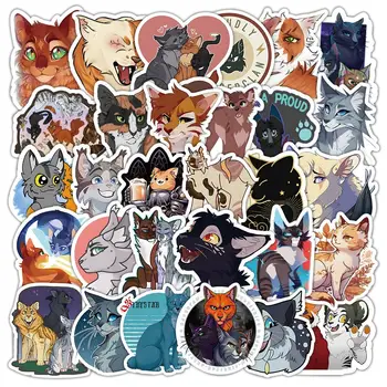 50張貓武士貼紙,戰士貓塗鴉貼紙,手機殼、平板電腦、筆記型電腦裝飾 10 最佳銷售 戰士貓 - №1