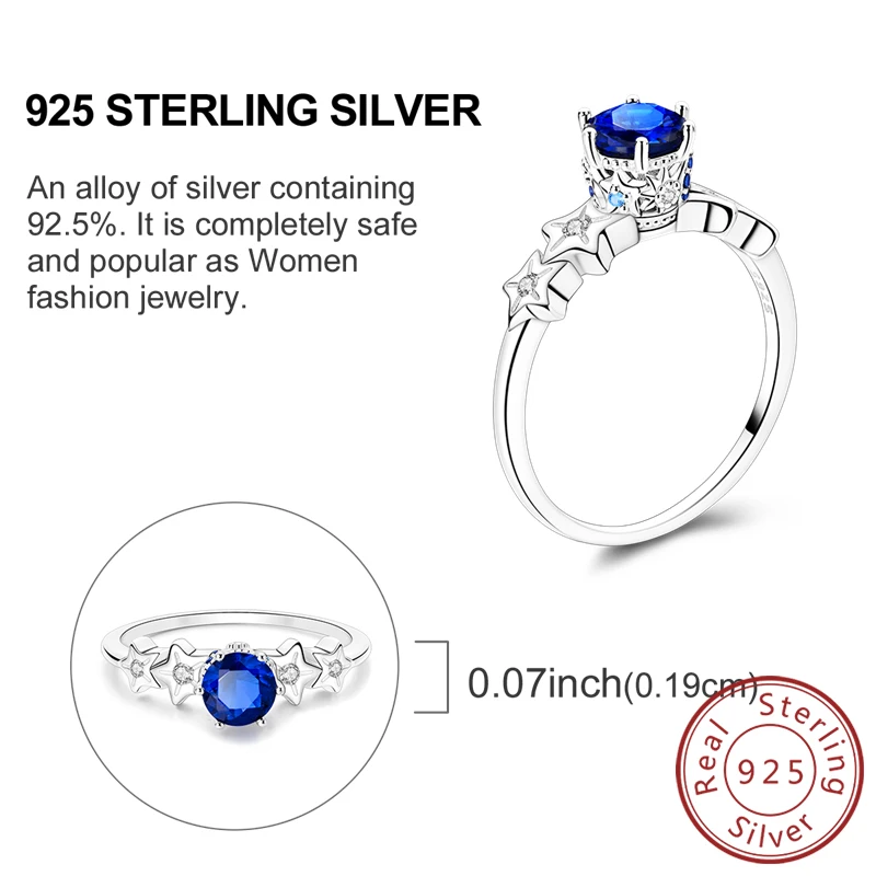 Nuevos Anillos de Plata Esterlina 925 (Luciérnaga Hueca) - Rosa y Amor Infinito، Estilo Simple para Mujeres #2