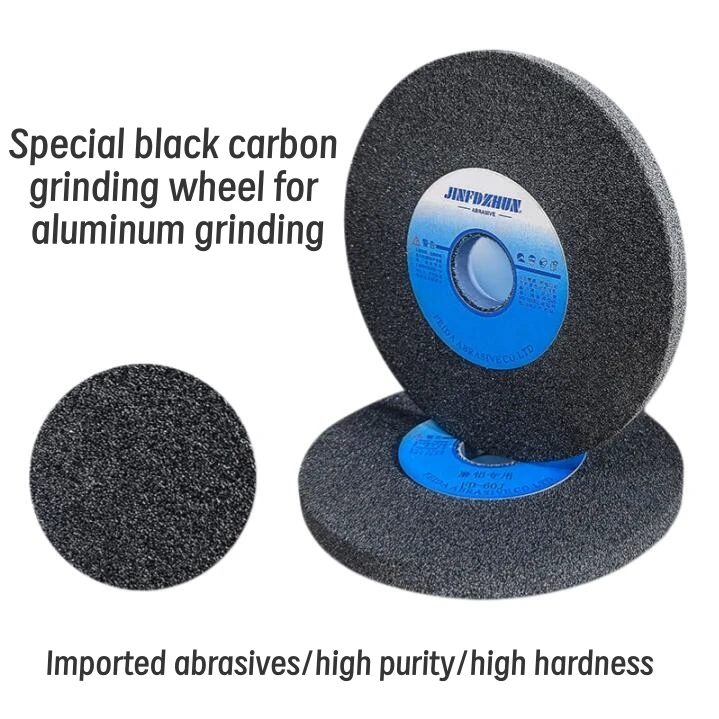 Black Silicon Carbide Sand Wheel Grinding Copper ，Rubber Material ， Aluminum Special Grinding Wheel Disc