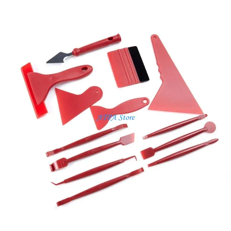 

U13C 13x Wrapstick Micro Squeegee Set Satisfy for Small Narrow Place Film Tools
