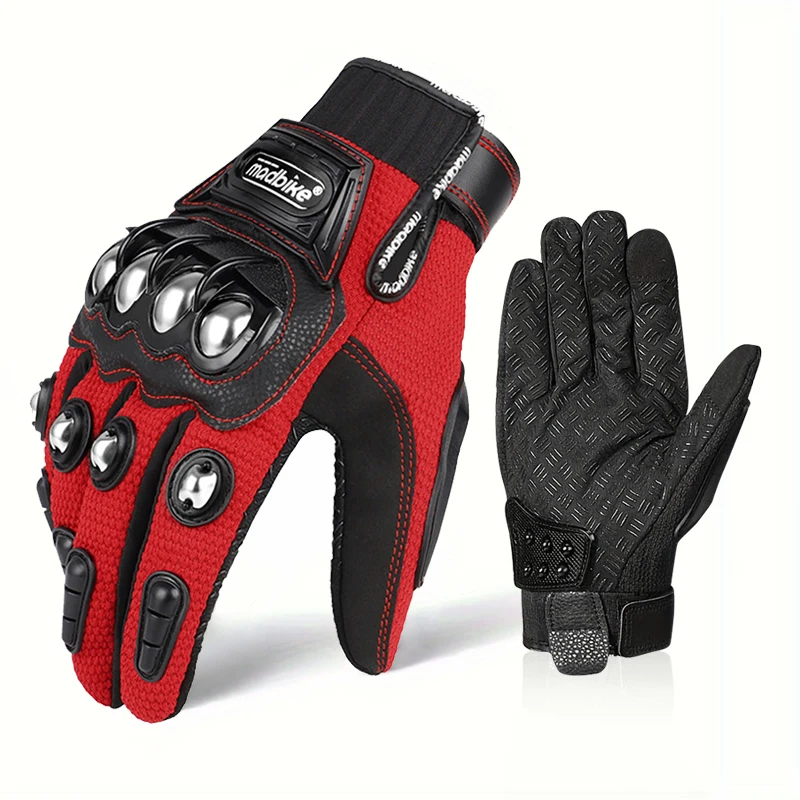 

Motorcycle Gloves Summer Riding Gloves Hard Knuckle Touchscreen Motorbike Tactical Glove Motocross Gloves Metal Protective Shell