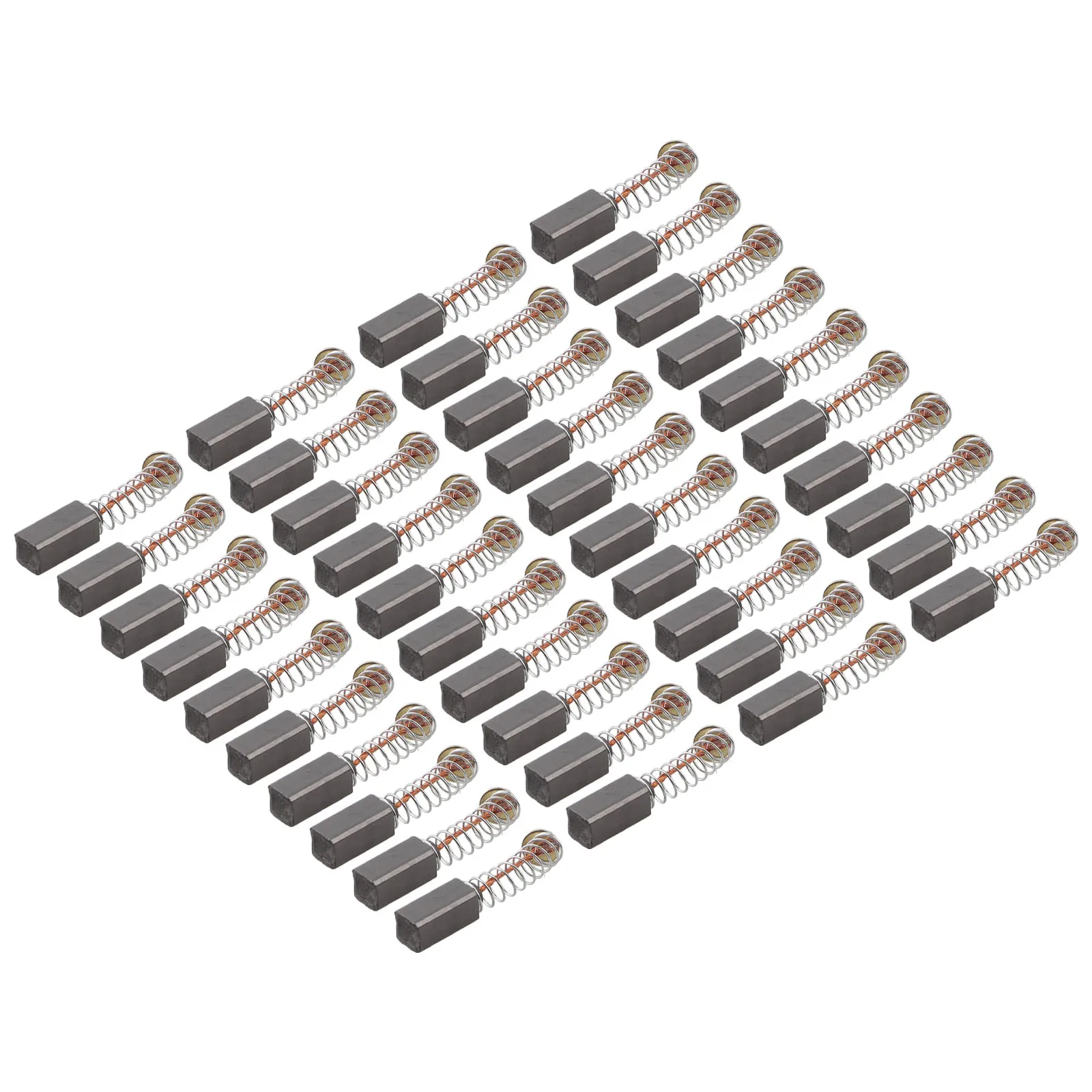 Carbon Brushes 40 Pack Replacement for Electric Motors Power Tools 10 x 5 x 5mm Parts to Support Motor Efficiency