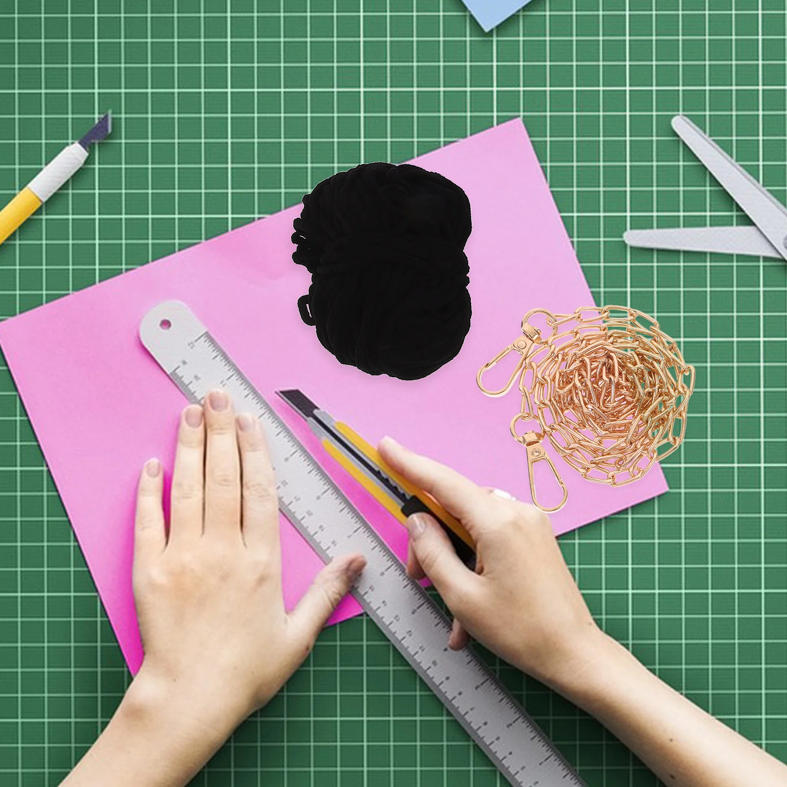 1 مجموعة DIY الحياكة محفظة المواد مجموعة نسج حقيبتك الموضة الخاصة قلادة جميلة التفاصيل ماهرا براعة عظيمة للهدايا