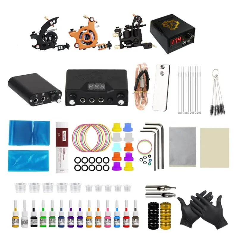 

Student Tattoo Machine Kit Power Needle Professional, Durable Tattoo Coil Machine Kit