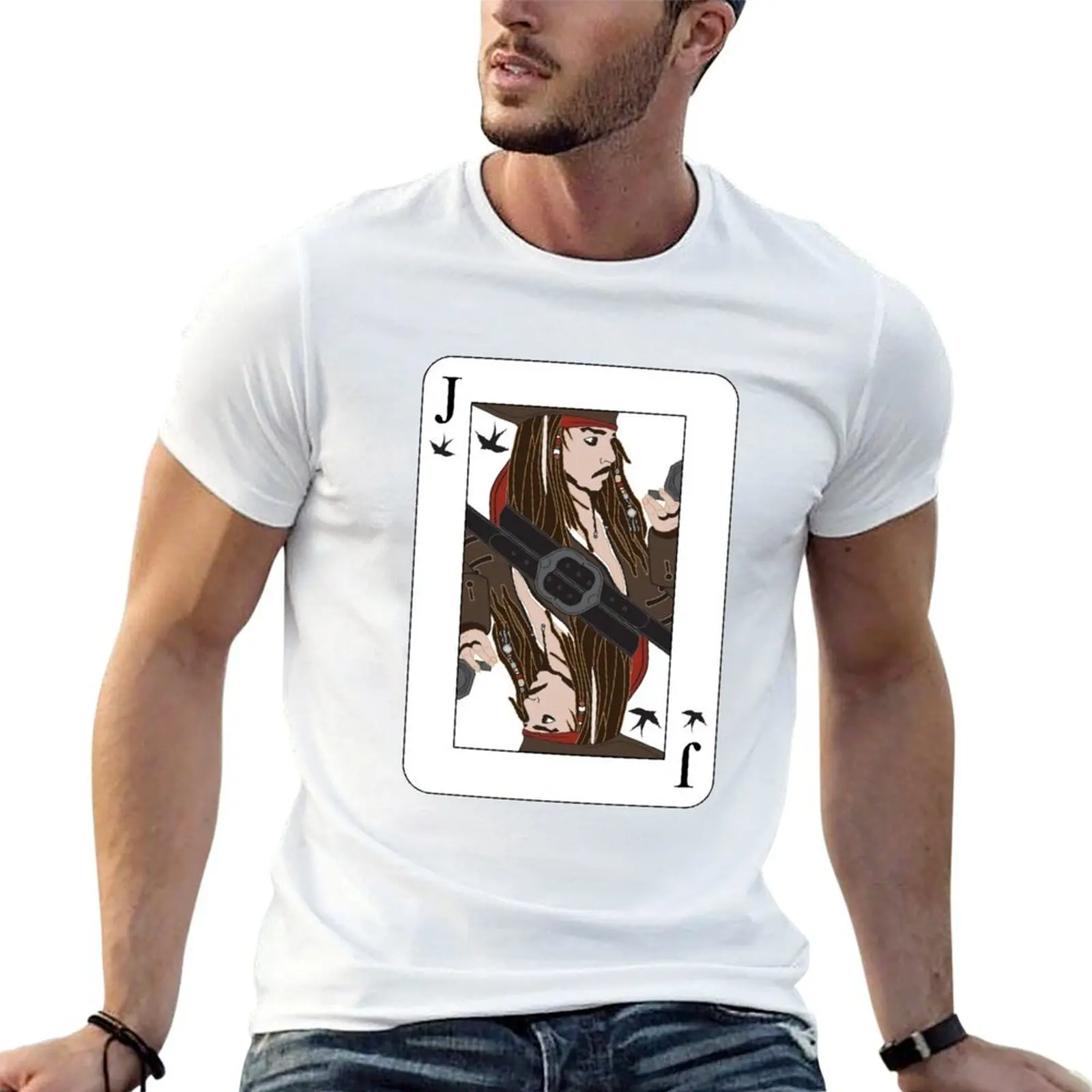 

the Jack of Sparrow T-Shirt funny t shirts man cotton t shirts high quality man t shirt designer T-Shirt