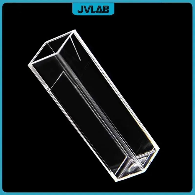 Disposable Plastic Cuvette Acrylic PMMA Cuvette 4.5ml Capacity Standard Type Two-sides Clear Cat NO.14955126 100 EA/PK