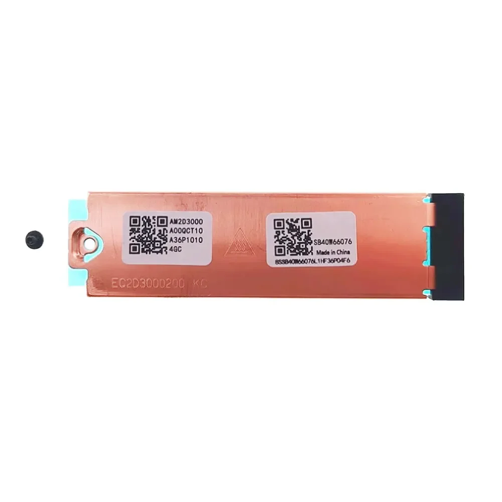 For Lenovo ThinkPad T14 T14S Gen 3 Gen 4 Gen 5 T15P Gen 3 T16 Gen1 Laptop M.2 Pcie 2280 SSD Hard Drive Mounting Bracket Heatsink