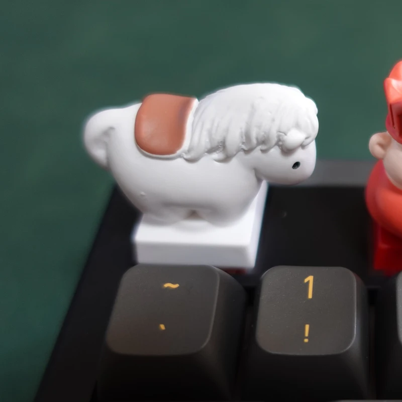 

Cute cartoon Tang monk sand monk personality three-dimensional resin keycap