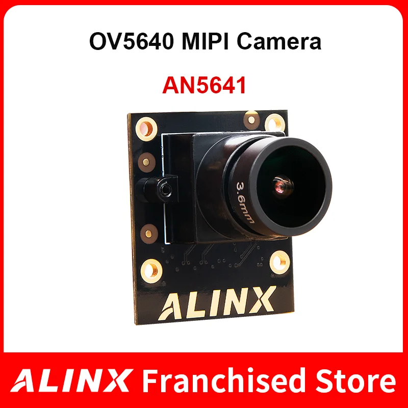 

ALINX AN5641: 5 Million Pixel MIPI Camera Module Photosensitive Chip OV5640