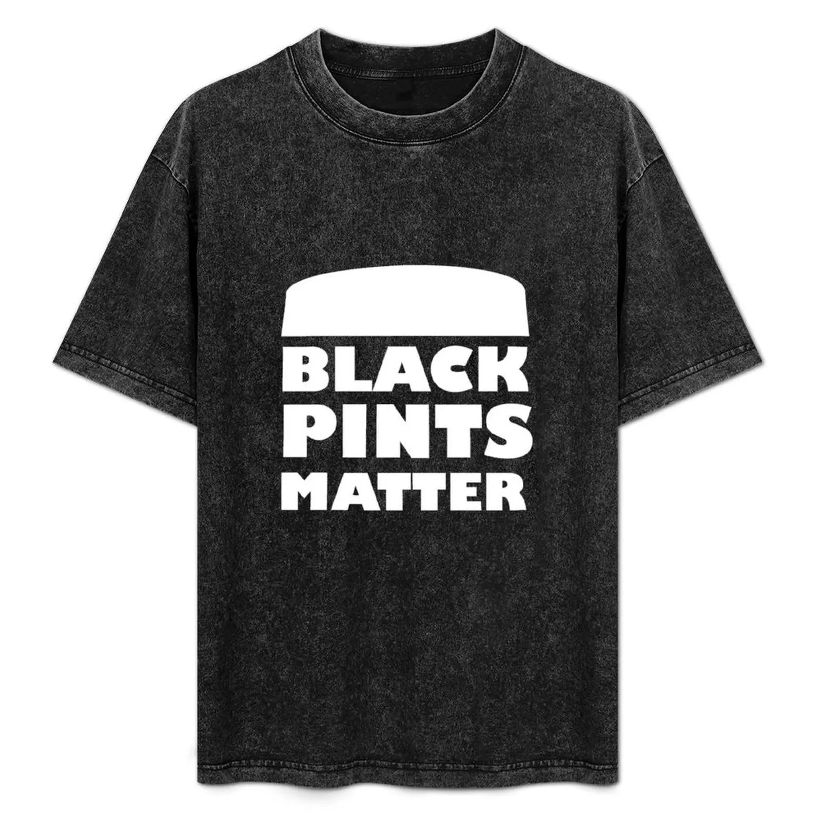 Black Pints Matter T-Shirt Active Wear Sports T-Shirt for Men
