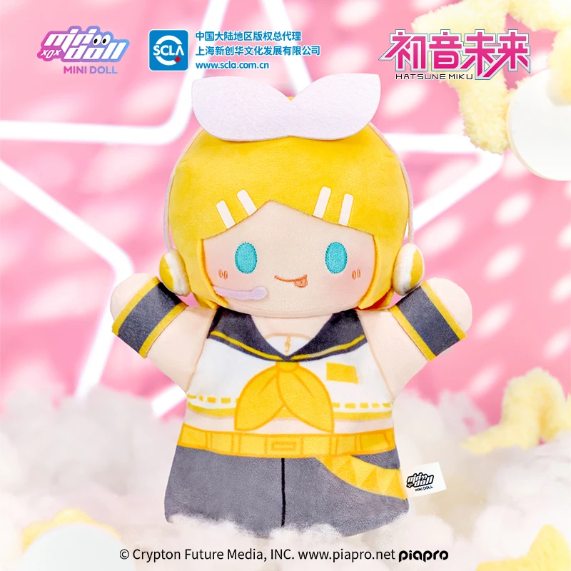 New Original Minidoll Starlight Twinkling Series Miku Rin Ren Puppet Plush Toys Stuffed Plushie Miku Collectible Dolls For Fans
