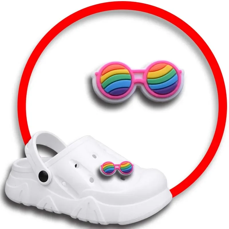 Sapato de Girassol Encantos para Sandálias Crocs, Mulheres Tamancos Pins, Sapatos Decorações Acessório, Emblemas Masculinos, Meninos e Meninas, Acessórios Infantis