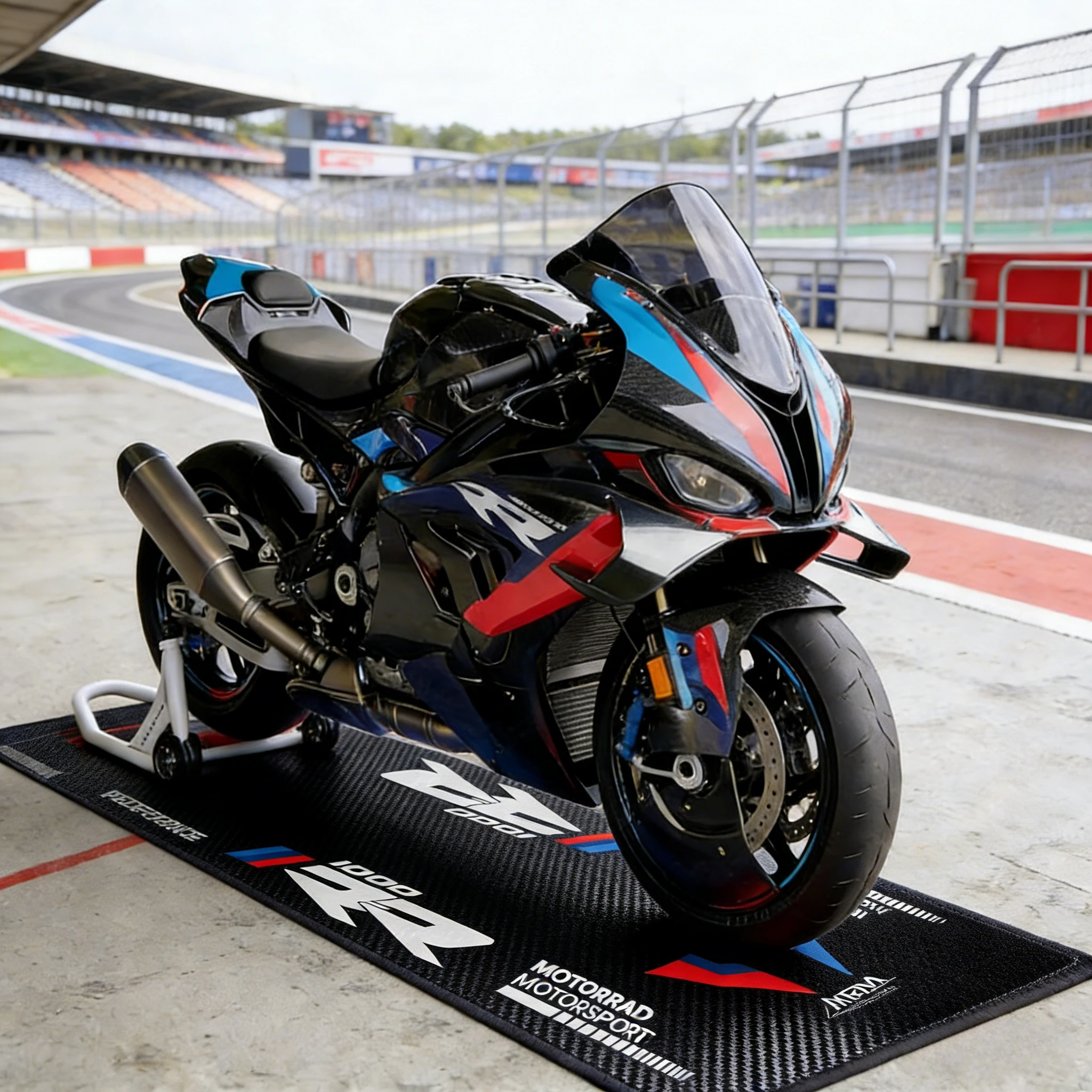 For BMW Motorcycle S1000RR S1000R S1000XR F900R G310RR R1250GS R NINET C400X F850GS M Motorrad Carpet accessories