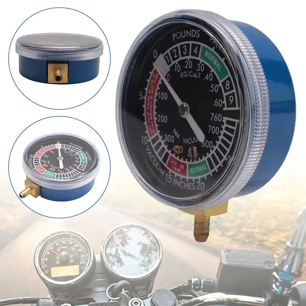 Universal Motorcycle Vacuum Gauge Balancer for Carburetor Synchronization & Engine Tuning