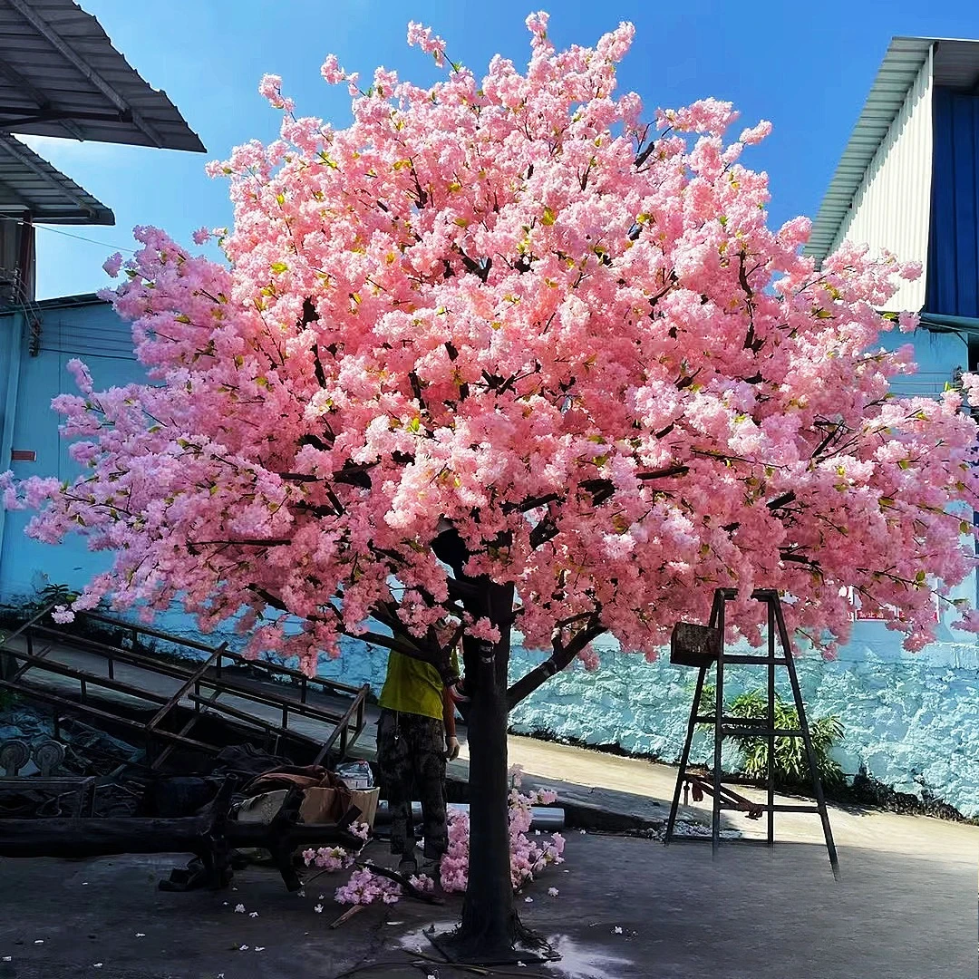 

Simulation cherry blossom peach tree New Year wishing tree large plant indoor decoration wedding hotel shopping mall landscaping
