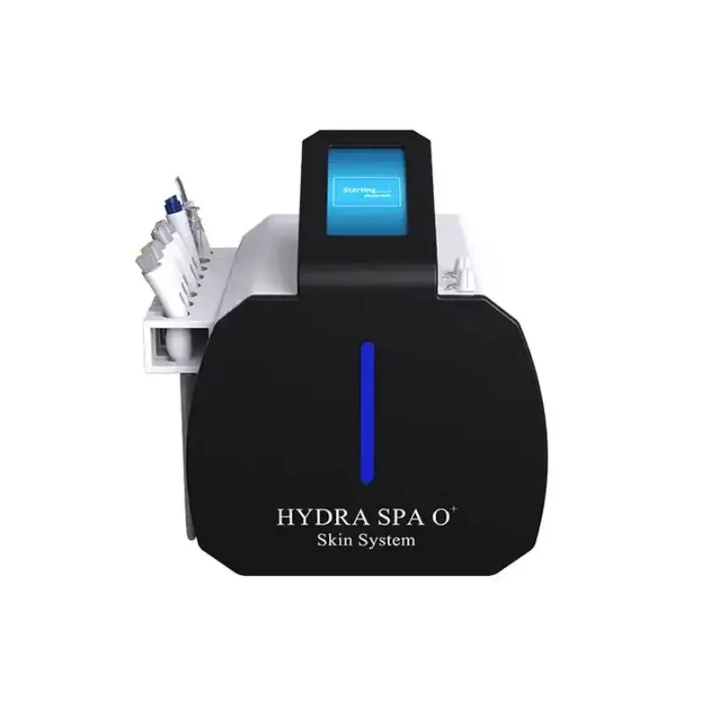 Diamante Dermoabrasão Hydra Water Peeling Machine, Limpeza Profunda Multifuncional, Equipamento Profissional Do Salão De Beleza, 8 em 1