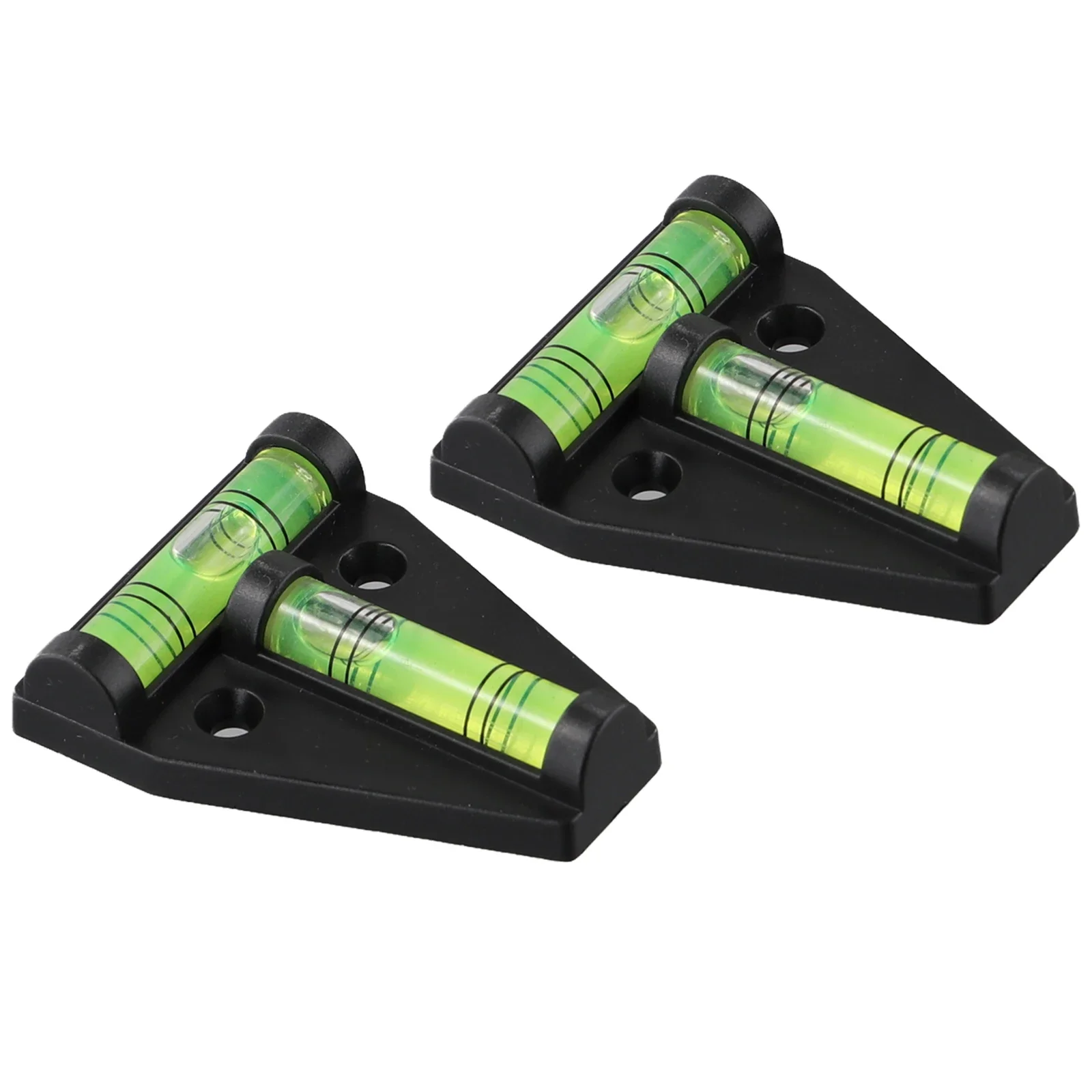 Measuring Tools 2 Pack Acrylic Two Way T Type Mini Level Bubble Spiral T Type Spiri-t Level For Woodworking Factory Machin