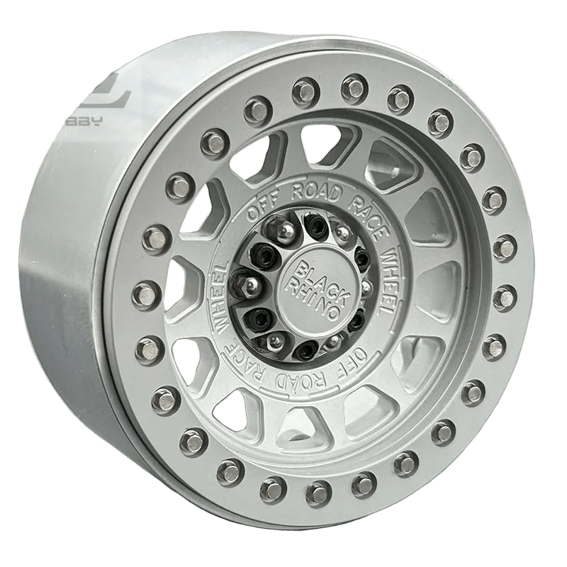 ล้อจำลองสไตล์เรโทรขนาด 1.9/2.2 นิ้ว สำหรับรถบังคับวิทยุขนาด 1/10 รุ่น TRX4 Defender Bronco AXIAL SCX10 90046 RC4WD D90 Wraith Jeep Capra