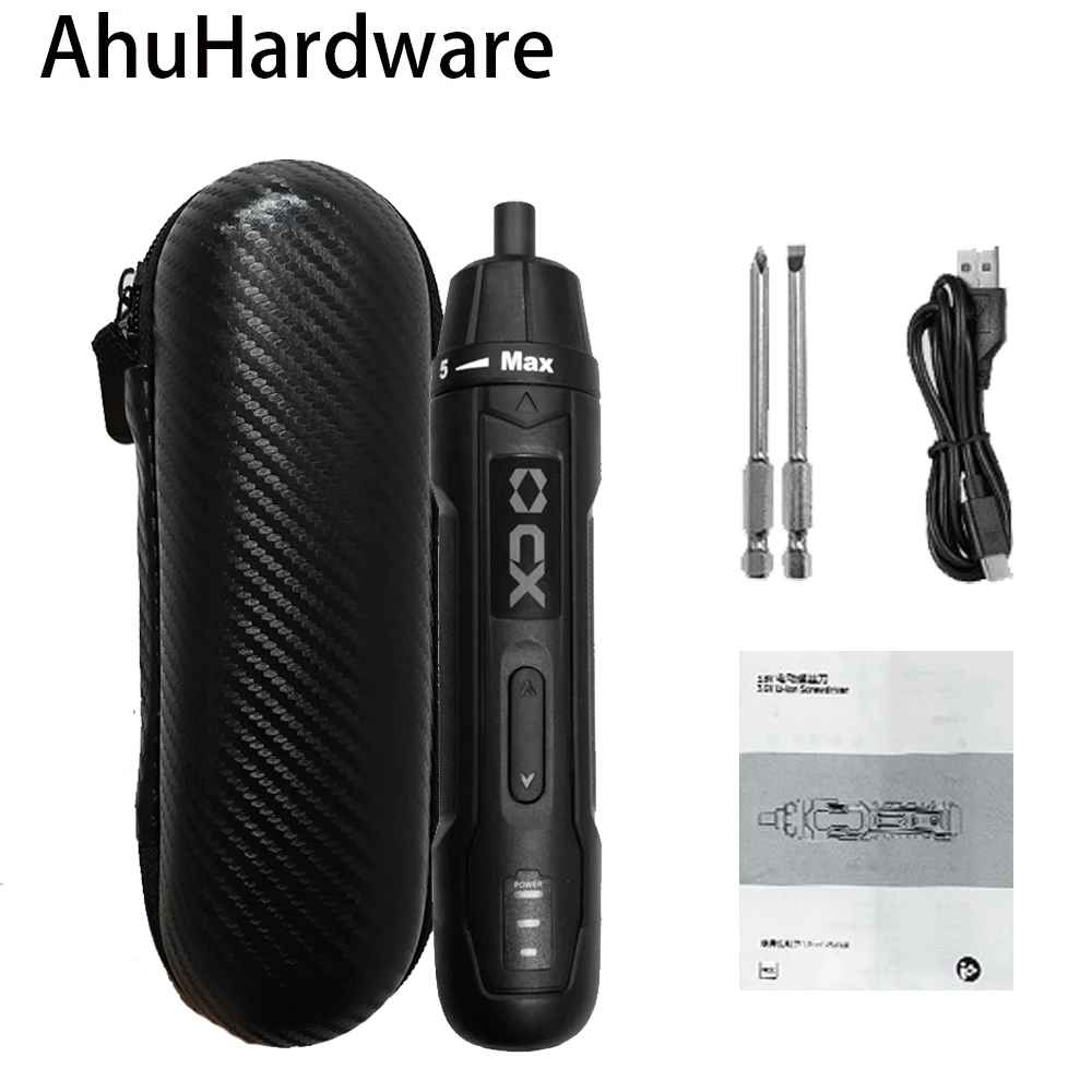 

AhuHardware ™ Набор электрических отверток 3,6 В 5 Нм Аккумуляторная мини-ручная дрель Перезаряжаемая отвертка Многофункциональный электроинструмент