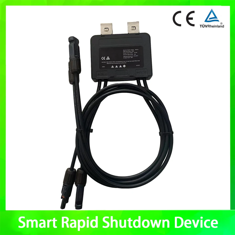 Smart rapid shutdown device Fire safety switch component-level Shutdown device Improve the safety performance of PV system