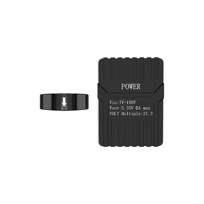 SIYI Módulo de alimentación con sensor Hall, amplio voltaje de 7-100V, alta precisión, sin contacto para sistemas FPV de robótica de drones RC