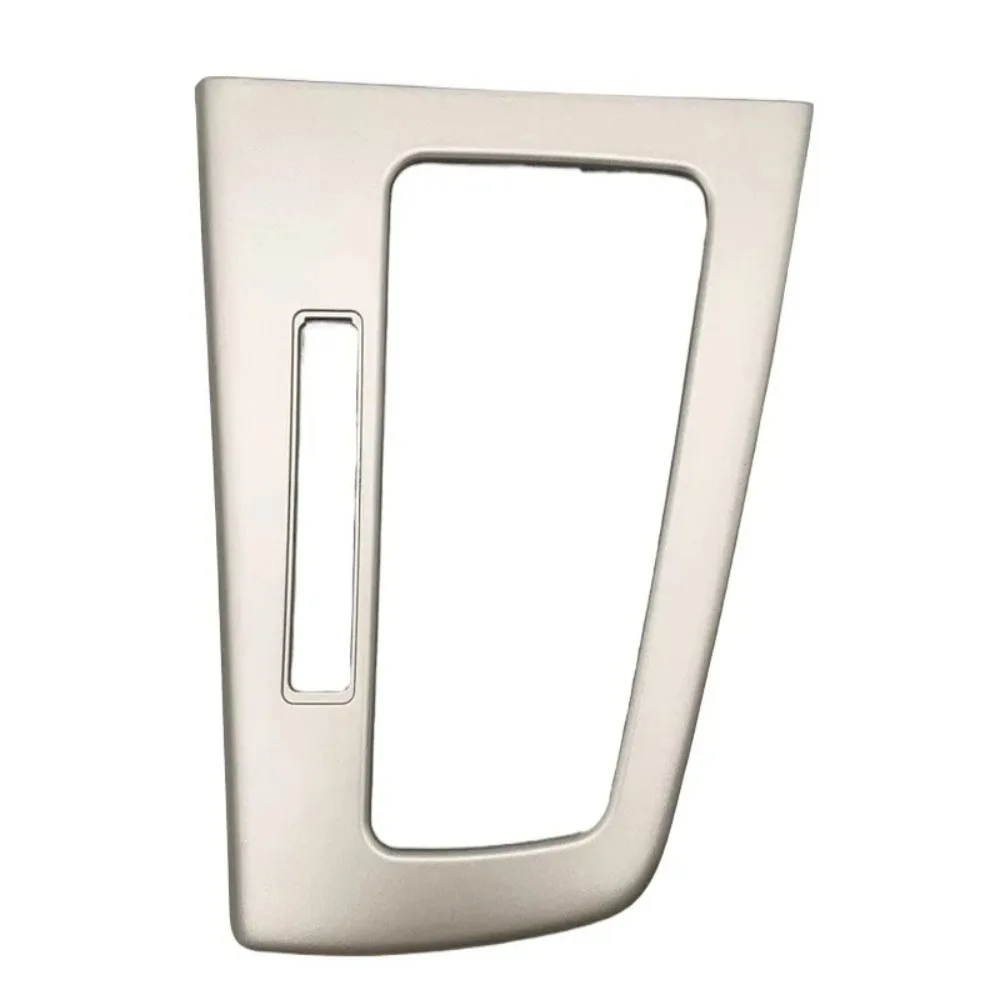 Car Gear Shift Lever Panel Frame Manual Automatic Outer Bezel Decor Cover Silvery Gray 1pc for Ford Focus 2012-2014 Brand New