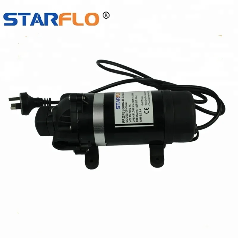 

STARFLO DP-100M 230AC Mini Electrical Small Water Jet Pump Portable High Pressure Water Pump for Car Wash