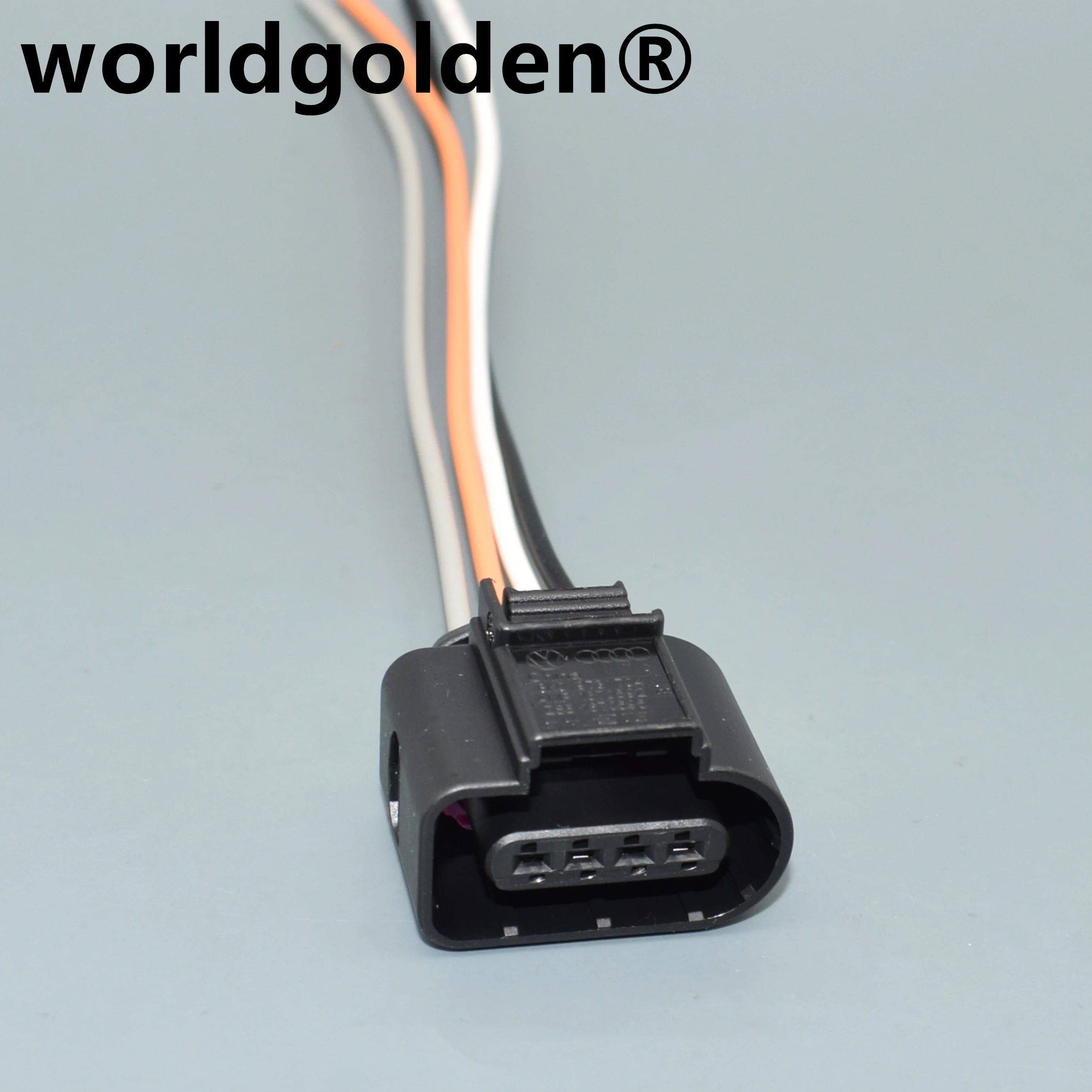 

Worldgolden, 1 шт., 4-контактный разъем 1,5 серии 8K0973704, Автомобильный датчик давления, герметичная проводка для VW Audi
