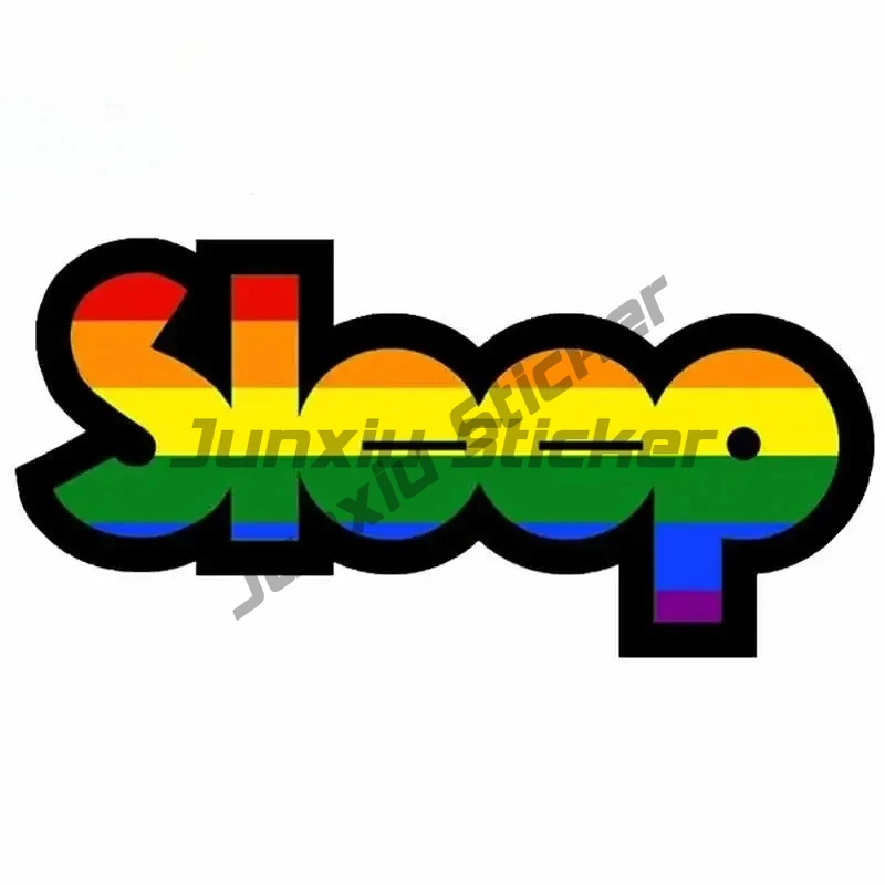 

For Sleep Windows Car Stickers Refrigerator Decal for SUV JDM VAN Motorcycle Decoration Scratch-Proof