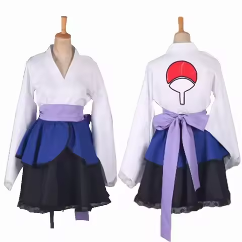 2025 novo vestido de anime lolita para mulheres fantasia cosplay quimono akatsuki, vestido de empregada doméstica uchiha sasuke