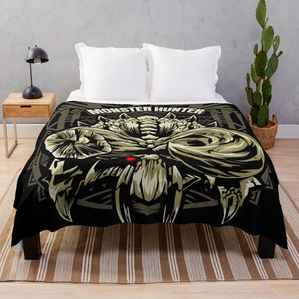 Diablos Monster Hunter Throw Blanket