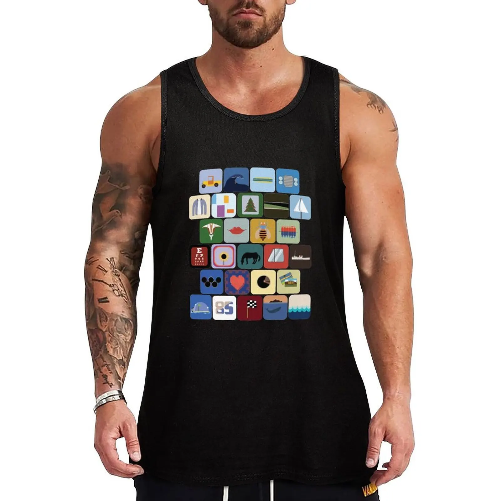 

The Beach Boys Discography Tank Top gym men gym clothes man t-shirt for man