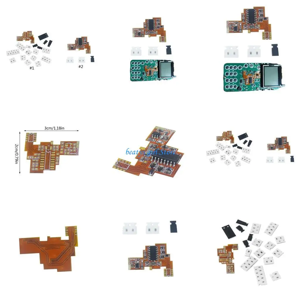 

C7AB SI4732 Chip And Crystal Oscillator Component Modification Module For Quansheng