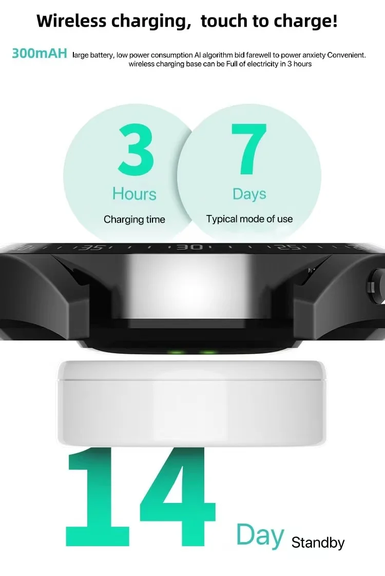 2022ของขวัญใหม่ SmartWatch เดิม HW28 NFC นาฬิกาผู้ชาย1.39นิ้วหน้าจอ HD Voice Assistant บลูทูธไร้สายชาร์จกีฬา