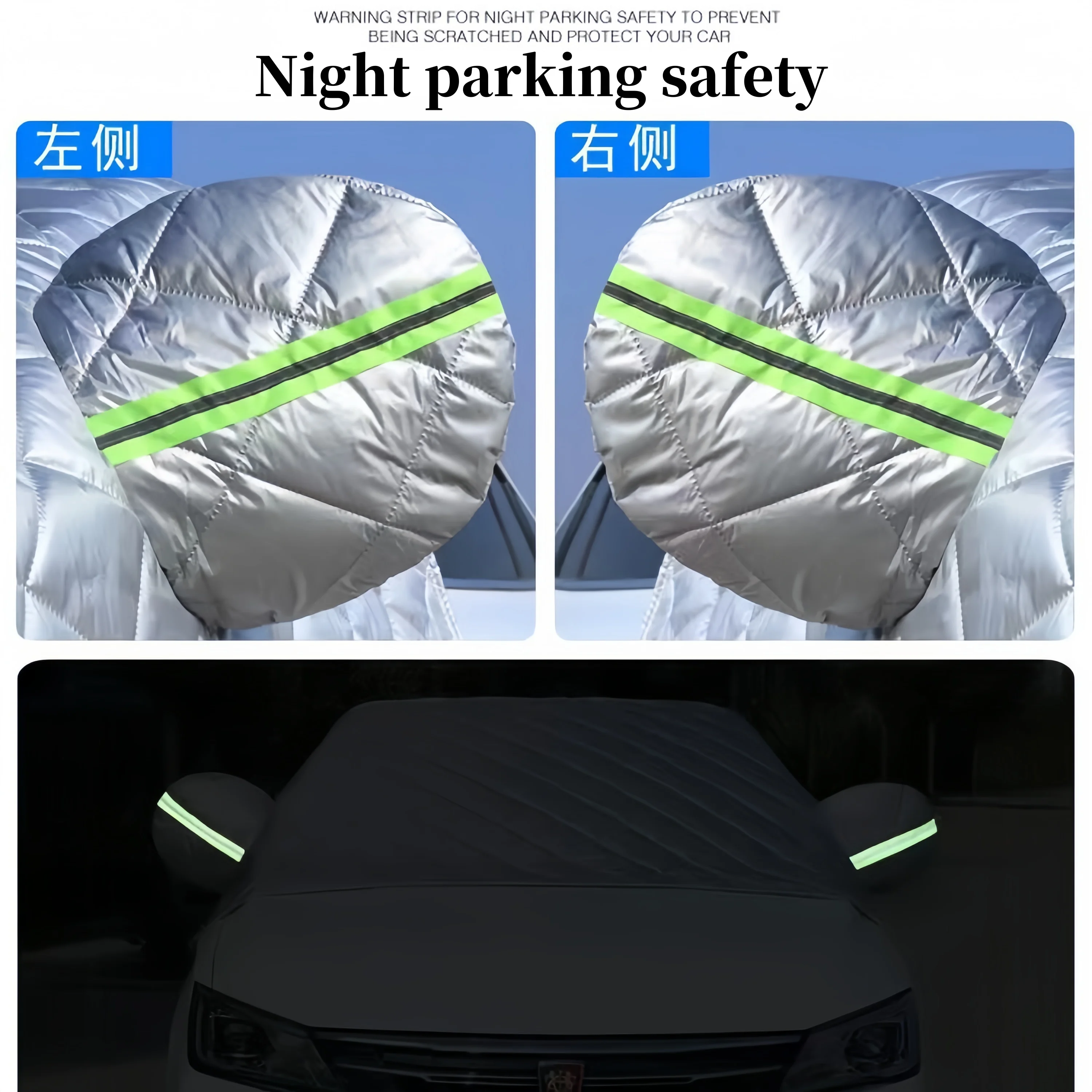 غطاء ظلة للزجاج الأمامي للسيارة لسيارة VW Polo Golf T-Cross Taigo Jetta Passat T-Roc Tiguan ID.4 5 7 Touran Caddy Seat Skoda #3