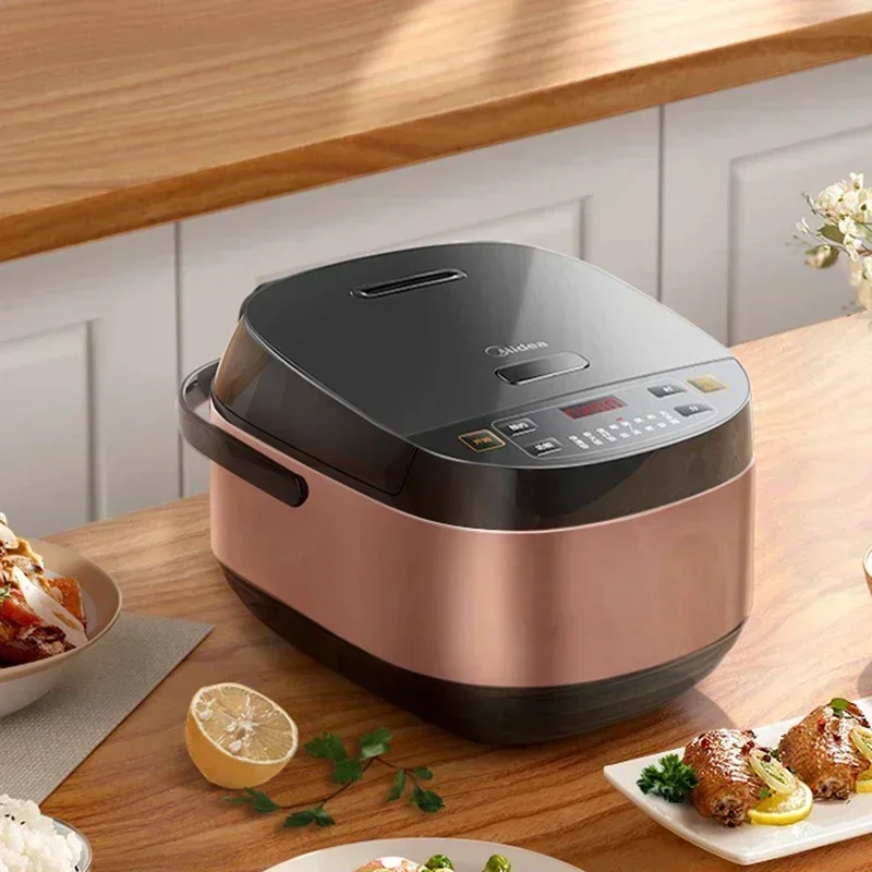 Новая многофункциональная электрическая рисоварка объемом 5 л с антипригарным покрытием для дома, небольшая кухонная машина для приготовления каши и супа