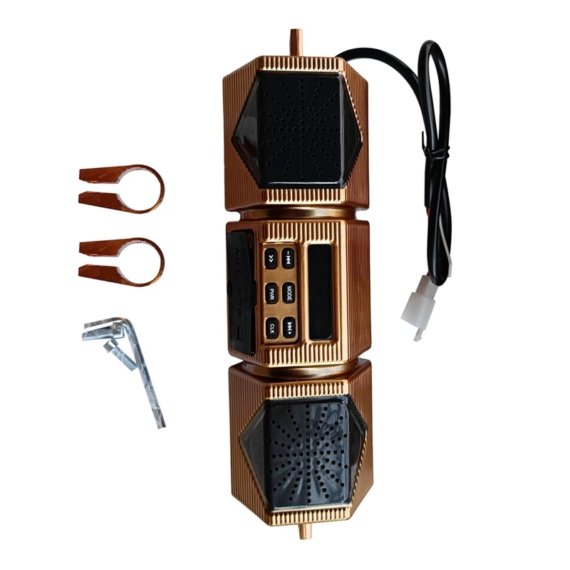 

Motorcycle Universal Stereo Speaker Bluetooth Amplifier Bluetooth Compatible V2.1 And Technology MP3 Music Player