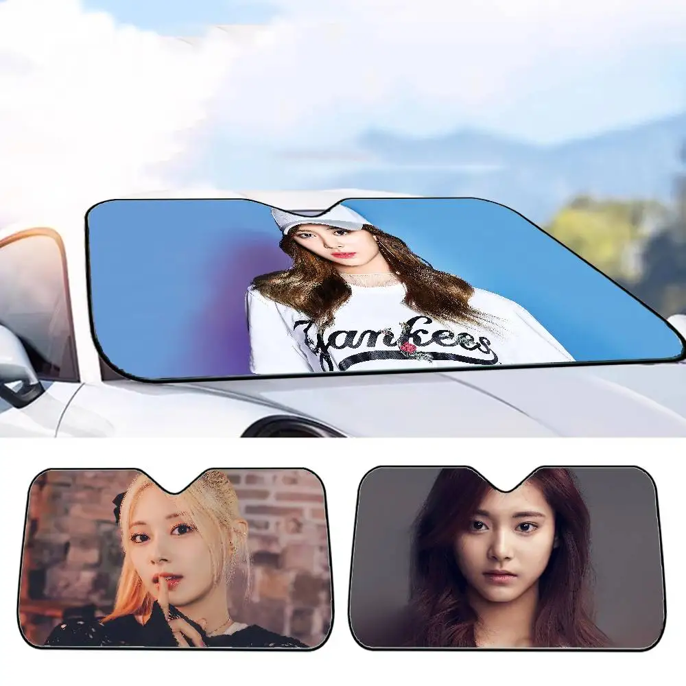 

Singer T-Tzuyu автомобильный солнцезащитный козырек для окна автомобиля солнцезащитный козырек солнцезащитный крем передний лобовое стекло капот внутренняя передняя перегородка двойное кольцо солнцезащитный козырек