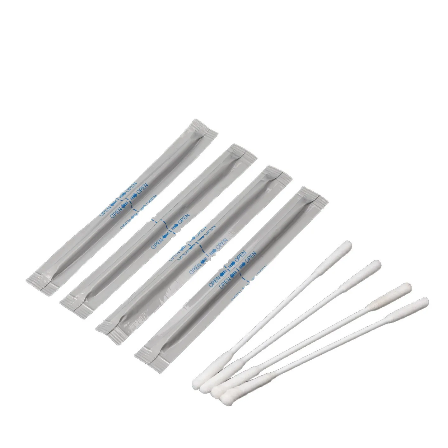 50pcs Alcohol Cotton Swabs Double Head Cleaning Stick For IQOS 3.0 Duo 3 2.4 PLUS LIL/LTN/HEETS/GLO Heater Cleaner Tools