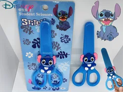 Disney Cartoon Stitch Stainless Steel Scissors Stitch Silicone Paper Knife Crafting DIY Supplies Student Stationery Kids Gifts