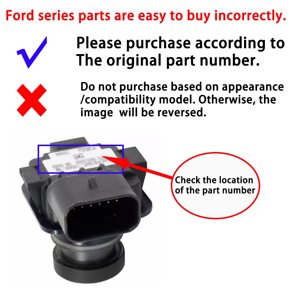 New DM5Z-19G490-A DM5Z-19G490-B Reverse Rear View Backup Camera For Ford C-Max Energi Hybrid 2013-2016 DM5Z19G490A DM5Z19G490B