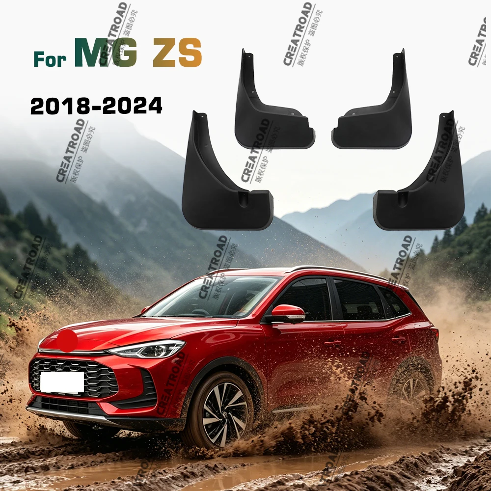 Für MG ZS 2018 2019 2020 2021 2022 2023 2024 Kotflügel Kotflügel Schmutzfänger Schutz Spritzschutz Kotflügel Autozubehör
