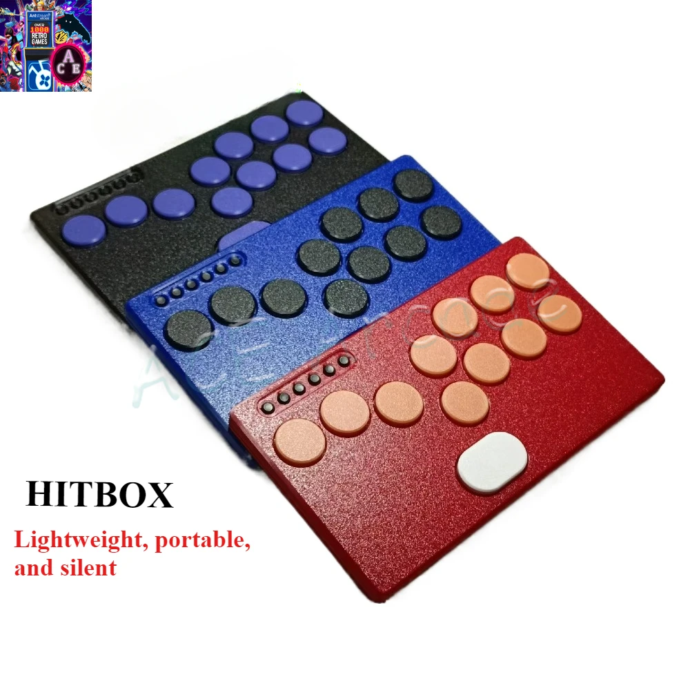 

The New HITBOX Fighting Game Controller Is Lightweight and Portable, Suitable for Street Bullies GGST Hungry Wolf Fighting Games