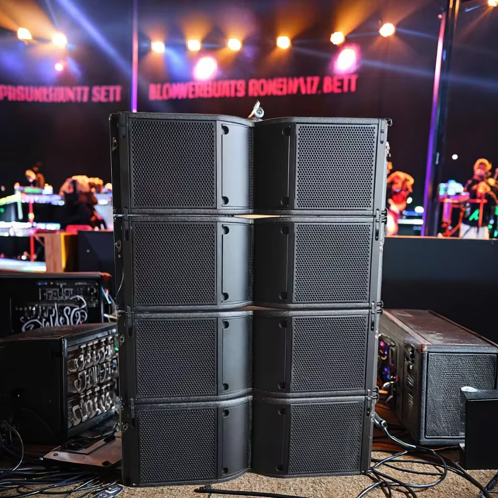 

2025 New Design Factory Price T210 Dual 10 Inch Passive 2 Way Line Array Speaker Cabinet Audio Sound Equipment