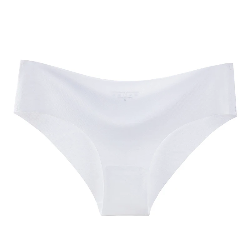 4 قطع سراويل داخلية نسائية بدون خياطة، ملابس داخلية مثيرة شبه الورك قابلة للتنفس منخفضة الخصر للنساء