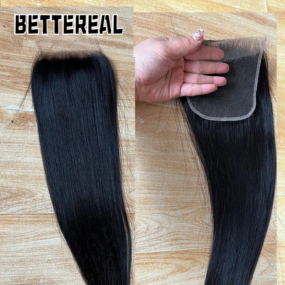 Real 5x5 HD Lace Closure Only Straight/Body Wave 2x6 6x6 13x4 13x6 Human Hair HD Lace Frontal Closures Pre Plucked Melt Skins